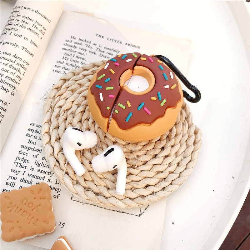 Compatible with Apple, Donuts  Case  Airpods Pro Silicorn - Genyornis Store