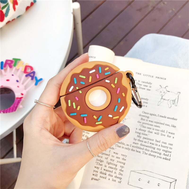 Compatible with Apple, Donuts  Case  Airpods Pro Silicorn - Genyornis Store