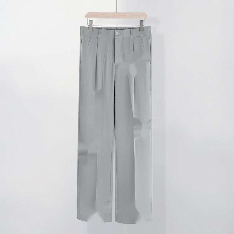 Summer Thin Suit Straight-leg Pants