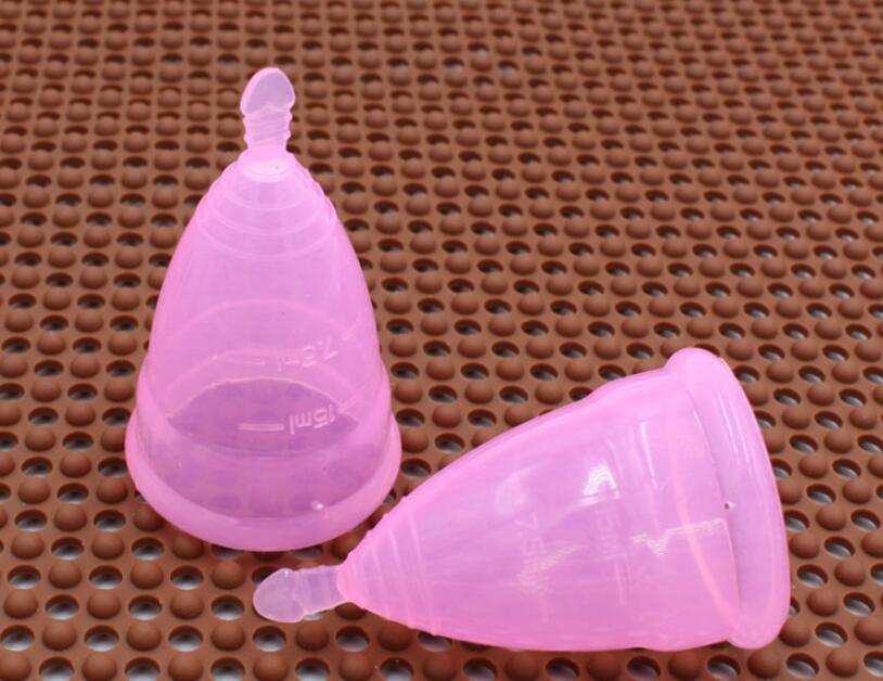 Women Menstrual Cup 2 pcs Set