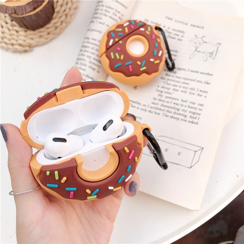 Compatible with Apple, Donuts  Case  Airpods Pro Silicorn - Genyornis Store