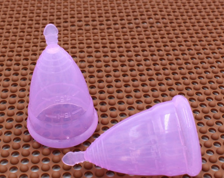 Women Menstrual Cup 2 pcs Set