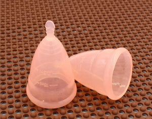 Women Menstrual Cup 2 pcs Set