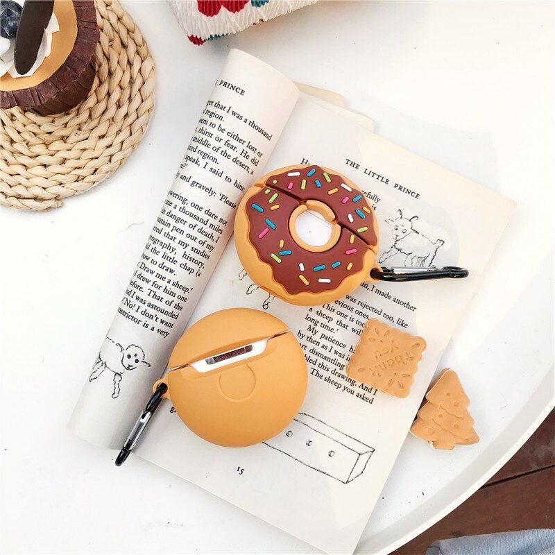 Compatible with Apple, Donuts  Case  Airpods Pro Silicorn - Genyornis Store