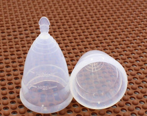 Women Menstrual Cup 2 pcs Set