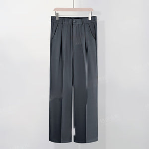 Summer Thin Suit Straight-leg Pants